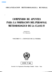 Meteorolog&iacute;a: Ciencias de la Tierra - Curso