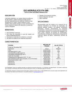 GO Hidr&aacute;ulico FH-300: Aceite para Sistemas Hidr&aacute;ulicos