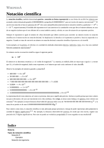 Notaci&oacute;n Cient&iacute;fica: Gu&iacute;a y Ejemplos | Wikipedia