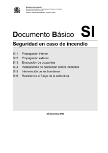 Seguridad contra incendios: Documento B&aacute;sico SI
