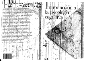 Introducci&oacute;n a la Psicolog&iacute;a Cognitiva: Un Enfoque Actualizado