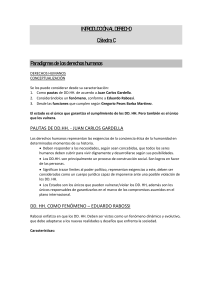 Introducci&oacute;n al Derecho: Paradigmas de los Derechos Humanos