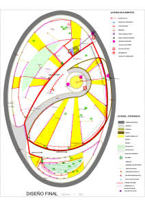 Plano Topogr&aacute;fico: Dise&ntilde;o Final de Infraestructura Urbana