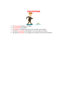 Aprende Español: Encontrar y Barrer - Ejercicios