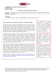 Paráfrasis y Redacción: Estrategias de Manejo de Fuentes