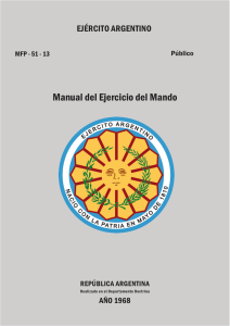 Manual del Ejercicio del Mando - Ej&eacute;rcito Argentino
