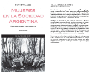 Mujeres en la Sociedad Argentina: Historia de Cinco Siglos