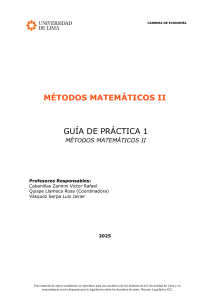 Gu&iacute;a de Pr&aacute;ctica M&eacute;todos Matem&aacute;ticos II - L&oacute;gica y Pruebas