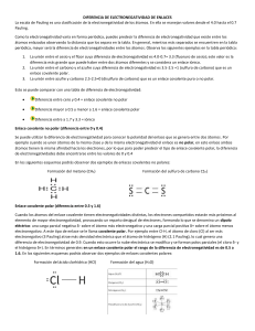 Electronegatividad y Enlaces Químicos: Guía