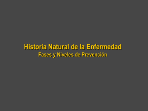 Historia Natural de la Enfermedad: Fases y Prevención