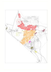 Plano Urbano: Trujillo, Per&uacute; - Dise&ntilde;o y Geograf&iacute;a