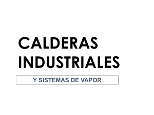 Calderas Industriales y Sistemas de Vapor - Manual T&eacute;cnico