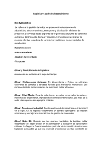 Logística vs Cadena de Abastecimiento: Definiciones y Diferencias