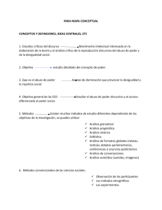 Análisis Crítico del Discurso: Resumen y Conceptos Clave