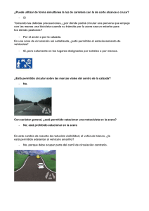 Examen de Práctica: Normas de Tráfico y Seguridad Vial