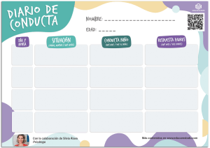Diario de Conducta Infantil: Formulario para Padres