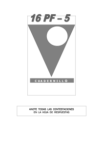 Test de Personalidad: Actitudes e Intereses