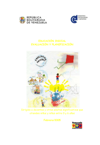 Educaci&oacute;n Inicial: Gu&iacute;a de Evaluaci&oacute;n y Planificaci&oacute;n