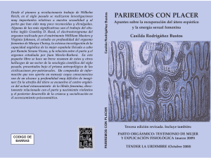 Pariremos con Placer: &Uacute;tero, Sexualidad y Parto