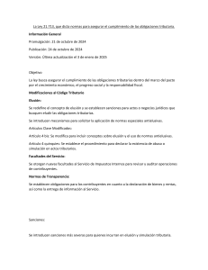 Ley 21.713: Cumplimiento de Obligaciones Tributarias en Chile
