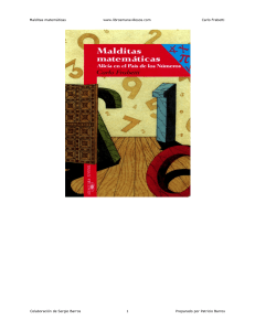 Malditas Matem&aacute;ticas: Aventura Matem&aacute;tica para J&oacute;venes