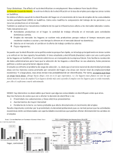 Electrificaci&oacute;n Rural y Empleo en Sud&aacute;frica: Un An&aacute;lisis Econ&oacute;mico