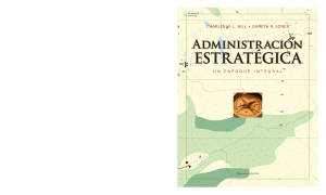 Administraci&oacute;n Estrat&eacute;gica: Un Enfoque Integral