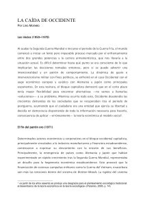La Ca&iacute;da de Occidente: Un An&aacute;lisis