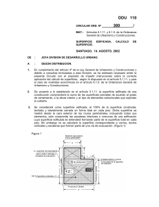 C&aacute;lculo de Superficies Edificadas: Circular Normativa en Chile