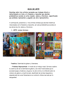Guía de Arte: Artistas Chilenas y Temáticas de Género