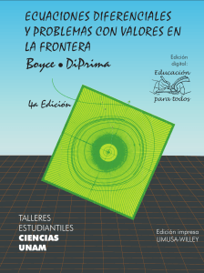 Ecuaciones Diferenciales: Boyce DiPrima - 4a Edición