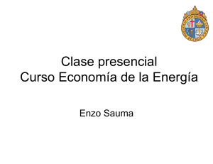 Econom&iacute;a de la Energ&iacute;a: Mercados, Demanda, Oferta y Renovables
