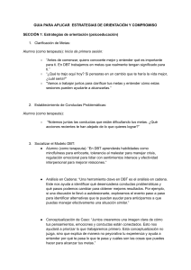 Guía de Estrategias de Orientación y Compromiso DBT