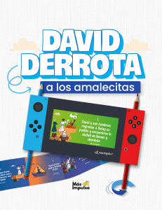 David derrota a los amalecitas: Hoja de actividades b&iacute;blica