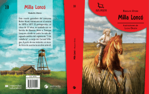 Milla Lonc&oacute;: Novela de Aventuras en la Pampa Argentina