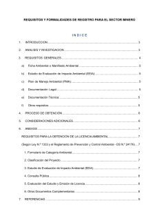 Requisitos para Permisos Ambientales Mineros en Bolivia