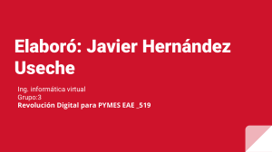 Plan de Transformación Digital Fabrihogar: PYME Textil