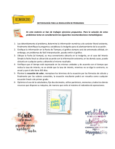 Metodología para Resolución de Problemas Financieros