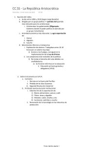 República Aristocrática: Apuntes de Historia Peruana