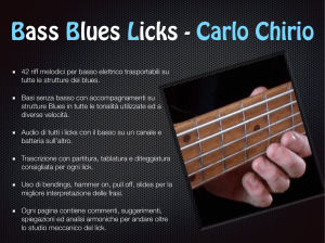 Bass Blues Licks - Carlo Chirio