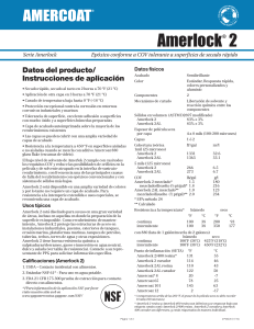 Amerlock 2: Ep&oacute;xico de Secado R&aacute;pido - Datos y Aplicaciones