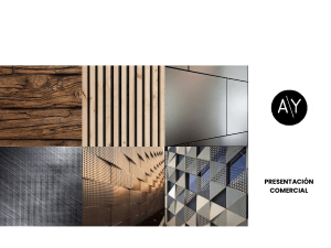 Presentación Arquitectura AR+YC: Proyectos Comerciales