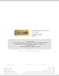 Ingenier&iacute;a de Requisitos en Desarrollo de Software