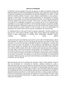 Marketing y Tendencias: Definición, Importancia y Estrategias