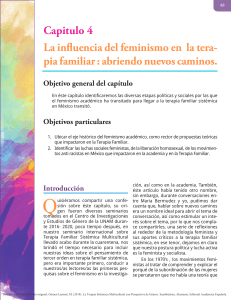 Feminismo en la Terapia Familiar: Nuevos Caminos