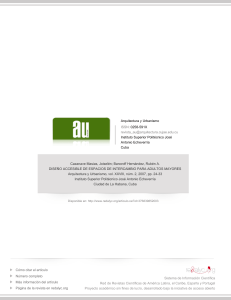 Diseño Accesible Espacios Intercambio Adultos Mayores