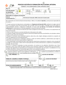 Compromiso Aprendiz SENA: Formulario y Reglamento