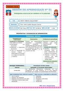 Plan de Lección: Cambios en la Pubertad - 6to Grado