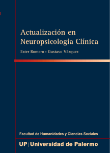 Actualizaci&oacute;n en Neuropsicolog&iacute;a Cl&iacute;nica