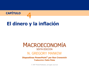 Dinero e Inflación: Presentación Teoría Cuantitativa